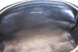 CHANEL/シャネル ココマークフリンジチェーンショルダーバッグ ラムスキン ブラック/ゴールド金具 ショルダーバッグ 700070076