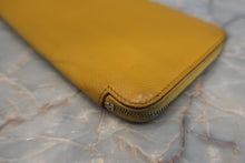 将图片加载到图库查看器，HERMES Azapp Long Silkin Epsom leather/Silk Soleil D刻印 Wallet 500100236
