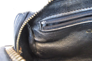 CHANEL/シャネル ココマークフリンジチェーンショルダーバッグ ラムスキン ブラック/ゴールド金具 ショルダーバッグ 700070076