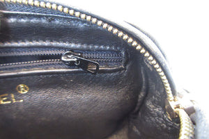 CHANEL/シャネル ココマークフリンジチェーンショルダーバッグ ラムスキン ブラック/ゴールド金具 ショルダーバッグ 700070076