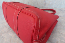 将图片加载到图库查看器，HERMES GARDEN PARTY PM Negonda leather Rouge casaque □P刻印 Tote bag 600080033
