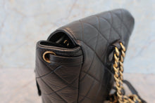 Load image into Gallery viewer, CHANEL Matelasse chain back pack Lambskin Black/Gold hadware Back pack 700100056
