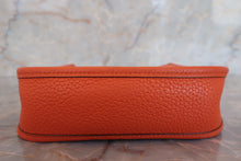 將圖片載入圖庫檢視器 HERMES／エルメス エブリンTPM トリヨンクレマンス オレンジ X刻印 ショルダーバッグ 700030118
