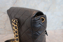 Load image into Gallery viewer, CHANEL Matelasse chain back pack Lambskin Black/Gold hadware Back pack 700100056
