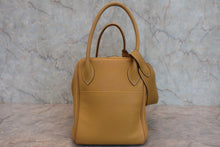将图片加载到图库查看器，HERMES LINDY 34 Clemence leather Curry □L刻印 Shoulder bag 800070157
