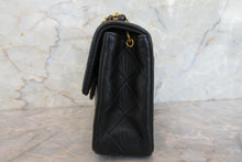 画像をギャラリービューアに読み込む, CHANEL/シャネル ミニマトラッセシングルフラップチェーンショルダーバッグ ラムスキン ブラック/ゴールド金具 ショルダーバッグ 700070066

