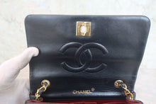 將圖片載入圖庫檢視器 CHANEL/シャネル ミニマトラッセフルフラップチェーンショルダーバッグ ラムスキン ブラック/ゴールド金具 ショルダーバッグ 800030081
