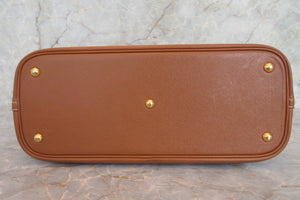 HERMES／エルメス ボリード35 クシュベル ゴールド ショルダーバッグ 700070110