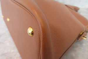 HERMES／エルメス ボリード35 クシュベル ゴールド ショルダーバッグ 700070110