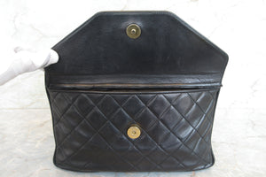 CHANEL/シャネル マトラッセフリンジチェーンショルダーバッグ ラムスキン ブラック/ゴールド金具 ショルダーバッグ 700080021