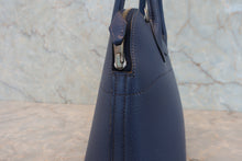 Load image into Gallery viewer, HERMES／BOLIDE 27 Chevre myzore goatskim Blue brighton □J Engraving Shoulder bag 800060148
