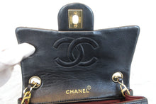 画像をギャラリービューアに読み込む, CHANEL/シャネル ミニマトラッセシングルフラップチェーンショルダーバッグ ラムスキン ブラック/ゴールド金具 ショルダーバッグ 700070066
