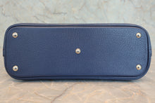 Load image into Gallery viewer, HERMES／BOLIDE 27 Chevre myzore goatskim Blue brighton □J Engraving Shoulder bag 800060148
