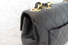 画像をギャラリービューアに読み込む, CHANEL/シャネル 中マトラッセシングルフラップチェーンショルダーバッグ ラムスキン ブラック/ゴールド金具 ショルダーバッグ 700080019
