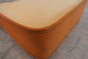 HERMES／エルメス ヴェスパPM トワルアッシュ/レザー ベージュ/ナチュラル □A刻印 ショルダーバッグ 700060223