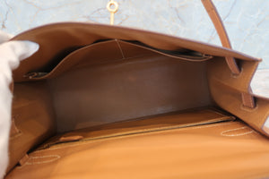 HERMES／エルメス ケリー32 クシュベル ナチュラル 〇Y刻印 ショルダーバッグ 700090013