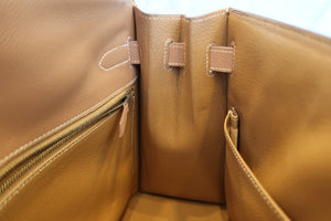 HERMES／エルメス ケリー32 クシュベル ナチュラル 〇Y刻印 ショルダーバッグ 700090013