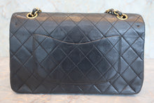 将图片加载到图库查看器，CHANEL/香奈儿 CF 双盖 双链条包 羊皮 Black/Gold hadware(黑色/金色金属) 肩背包 800070167
