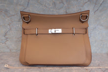 将图片加载到图库查看器，HERMES JYPSIERE 34 Clemence leather Tabac camel □L刻印 Shoulder bag 600110202
