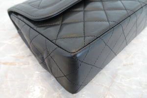 CHANEL/シャネル パリ限定マトラッセダブルフラップチェーンショルダーバッグ ラムスキン ブラック/ゴールド金具 ショルダーバッグ 700070070