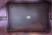 将图片加载到图库查看器，HERMES PICOTIN PM Clemence leather Raisin □E刻印 Hand bag 600090116
