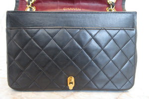 CHANEL/シャネル マトラッセチェーンショルダーバッグ ラムスキン ブラック/ゴールド金具 ショルダーバッグ 700010057