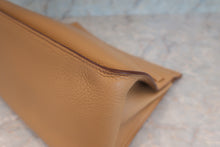 将图片加载到图库查看器，HERMES JYPSIERE 34 Clemence leather Tabac camel □L刻印 Shoulder bag 600110202
