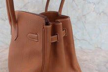 画像をギャラリービューアに読み込む, HERMES／エルメス バーキン35 トゴ ゴールド □G刻印 ハンドバッグ 800090054
