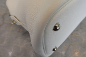 HERMES／エルメス ボリード31 トリヨンクレマンス ホワイト □H刻印 ショルダーバッグ 700070294