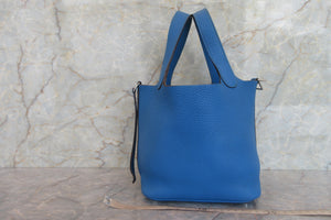 HERMES／エルメス ピコタンロックＰＭ トリヨンクレマンス ミコノス □O刻印 ハンドバッグ 700080051