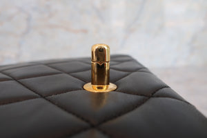 CHANEL/香奈儿 戴妃 CF 链条包 羊皮 Black/Gold hadware(黑色/金色金属) 肩背包 700060205