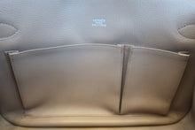 将图片加载到图库查看器，HERMES JYPSIERE 34 Clemence leather Tabac camel □L刻印 Shoulder bag 600110202
