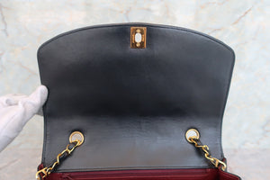 CHANEL/香奈儿 戴妃 CF 链条包 羊皮 Black/Gold hadware(黑色/金色金属) 肩背包 700060205
