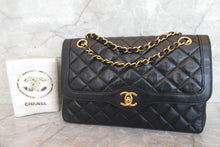 画像をギャラリービューアに読み込む, CHANEL/シャネル マトラッセチェーンショルダーバッグ ラムスキン ブラック/ゴールド金具 ショルダーバッグ 700070074
