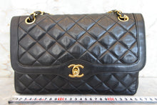 画像をギャラリービューアに読み込む, CHANEL/シャネル マトラッセチェーンショルダーバッグ ラムスキン ブラック/ゴールド金具 ショルダーバッグ 700070074
