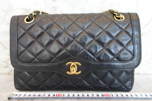 CHANEL/シャネル マトラッセチェーンショルダーバッグ ラムスキン ブラック/ゴールド金具 ショルダーバッグ 700070074