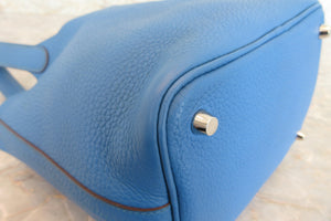 HERMES／エルメス ピコタンロックＰＭ トリヨンクレマンス ミコノス □O刻印 ハンドバッグ 700080051