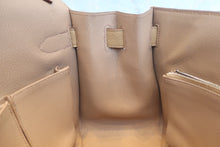 将图片加载到图库查看器，HERMES JYPSIERE 34 Clemence leather Tabac camel □L刻印 Shoulder bag 600110202
