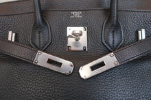 画像をギャラリービューアに読み込む, HERMES／エルメス バーキン30 トリヨンクレマンス ブラック □N刻印 ハンドバッグ 800030157
