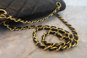 CHANEL/シャネル マトラッセチェーンショルダーバッグ ラムスキン ブラック/ゴールド金具 ショルダーバッグ 700070074