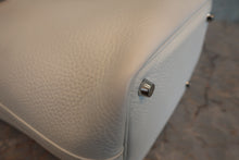 Load image into Gallery viewer, HERMES PICOTIN LOCK PM Clemence leather □J Engraving White Hand bag 800060079
