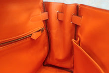 将图片加载到图库查看器，HERMES KELLY 32 Gulliver leather Orange 〇X刻印 Shoulder bag 500070136
