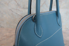 画像をギャラリービューアに読み込む, HERMES／エルメス ボリード27 ヴォースイフト ブルージーン □L刻印 ショルダーバッグ 800040149
