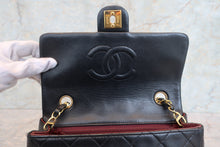 画像をギャラリービューアに読み込む, CHANEL/シャネル ミニマトラッセシングルフラップチェーンショルダーバッグ ラムスキン ブラック/ゴールド金具 ショルダーバッグ 700110124
