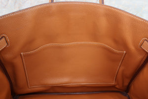 HERMES／エルメス バーキン35 アルデンヌ ナチュラル □J刻印 ハンドバッグ 700030294