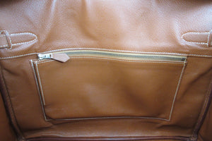 HERMES／エルメス バーキン35 クシュベル ゴールド □C刻印 ハンドバッグ 700080015