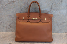 将图片加载到图库查看器，HERMES BIRKIN 40 Graine Couchevel leather Gold □A刻印 Hand bag 600100043
