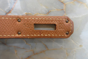 HERMES／エルメス バーキン35 クシュベル ゴールド □C刻印 ハンドバッグ 700080015