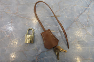 HERMES／エルメス バーキン35 クシュベル ゴールド □C刻印 ハンドバッグ 700080015