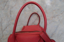 将图片加载到图库查看器，HERMES LINDY 34 Clemence leather Bougainvillier □N刻印 Shoulder bag 700010157
